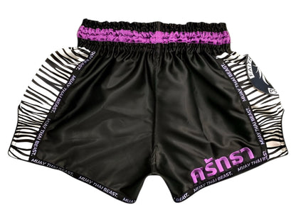 Muay Thai Shorts - Faith Over Fear - "Safari"