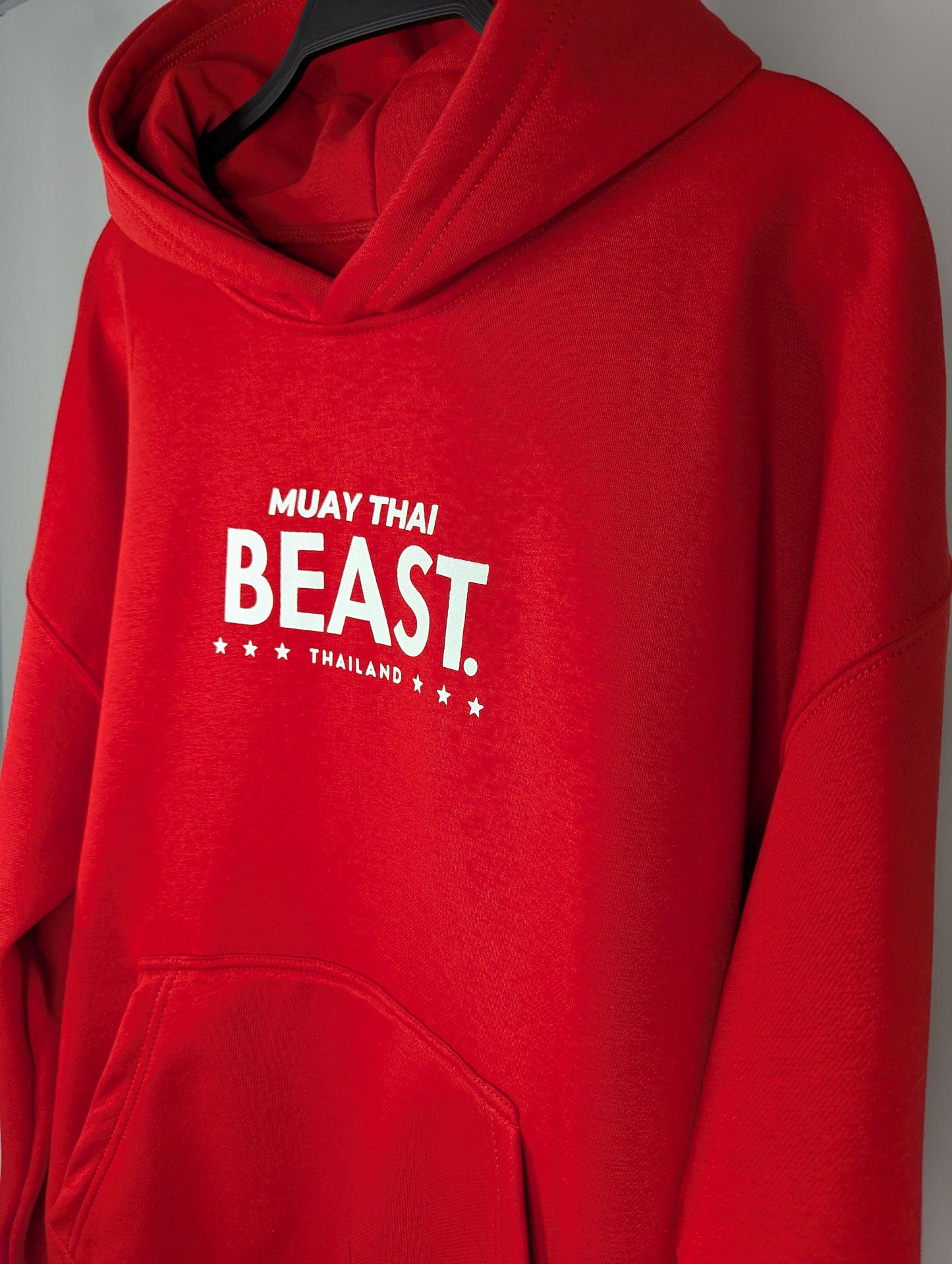 Oversized Hoodie Red