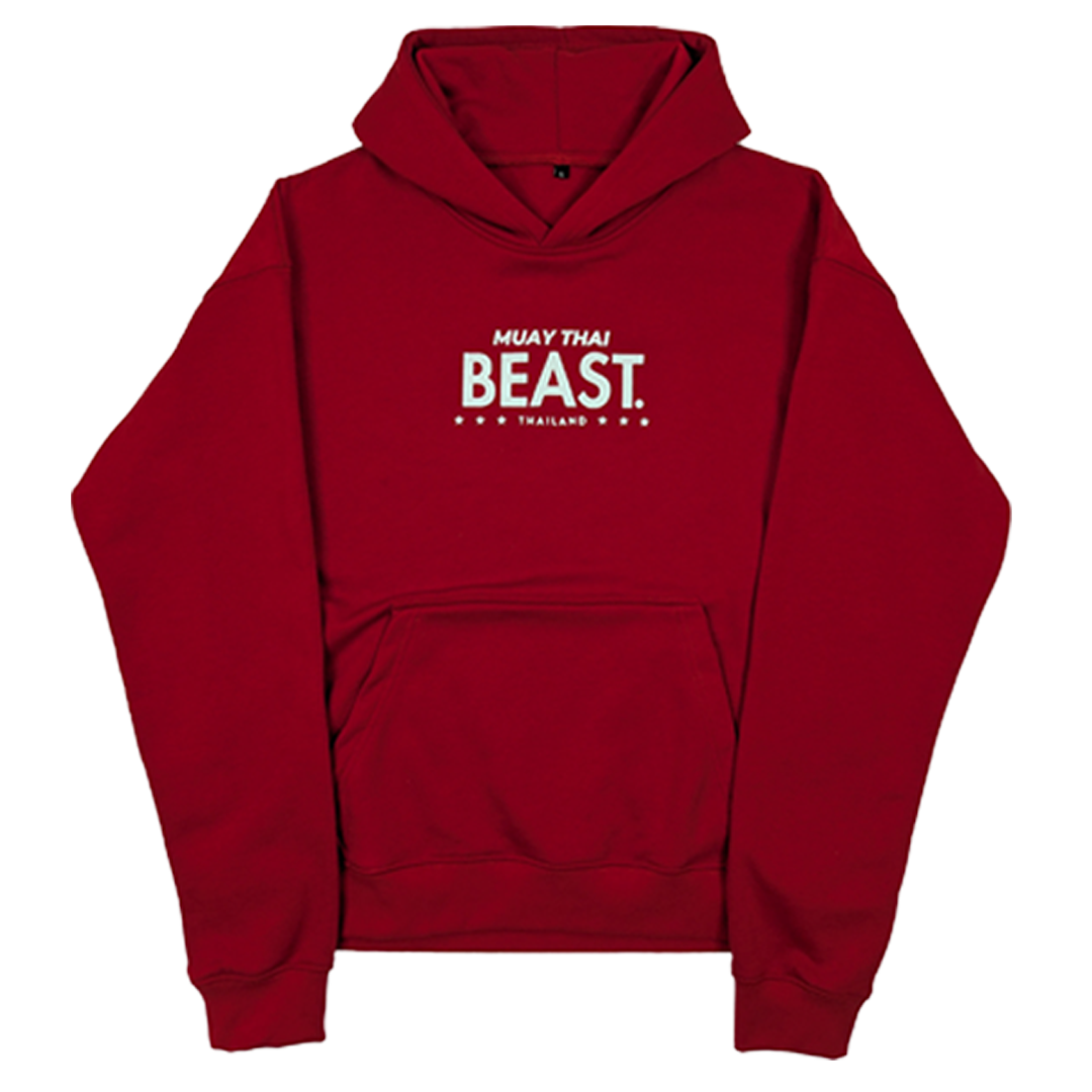Oversized Hoodie Red
